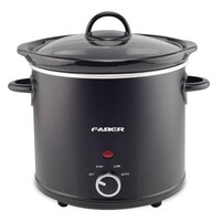 FABER 3L/200W SLOW COOKER - BLACK | FSC 300BK